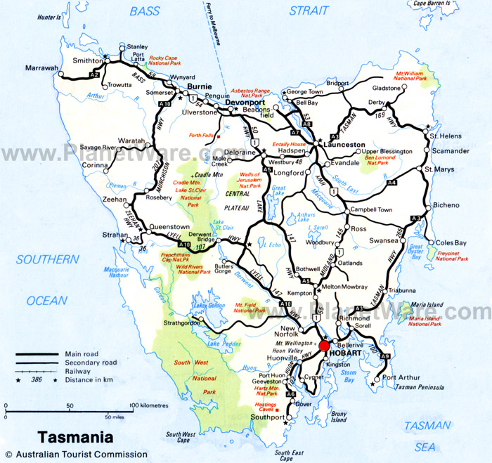 northern tasmania road trip