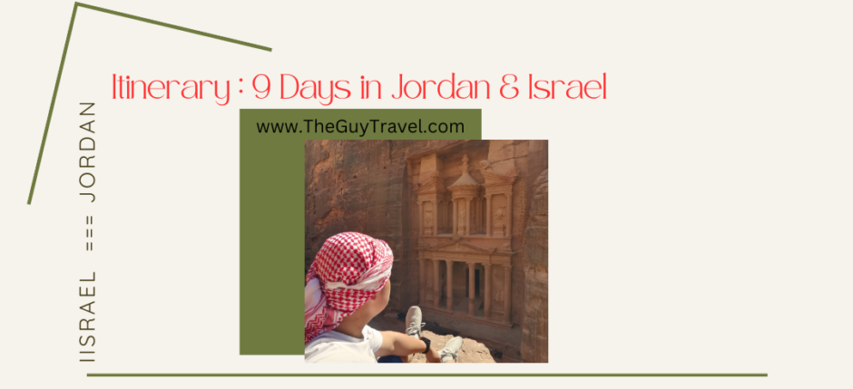 Itinerary to Israel Jordan